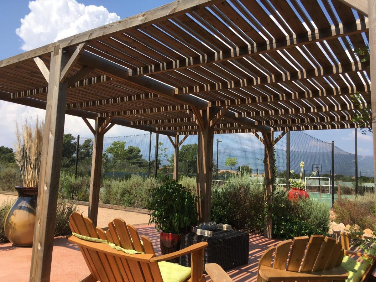 פורטו-וישיו L'Hacienda Piscine Chauffee A 28, Spa, Boulodrome Et Court De Tennis Prives, 2 Villas Independantes מראה חיצוני תמונה