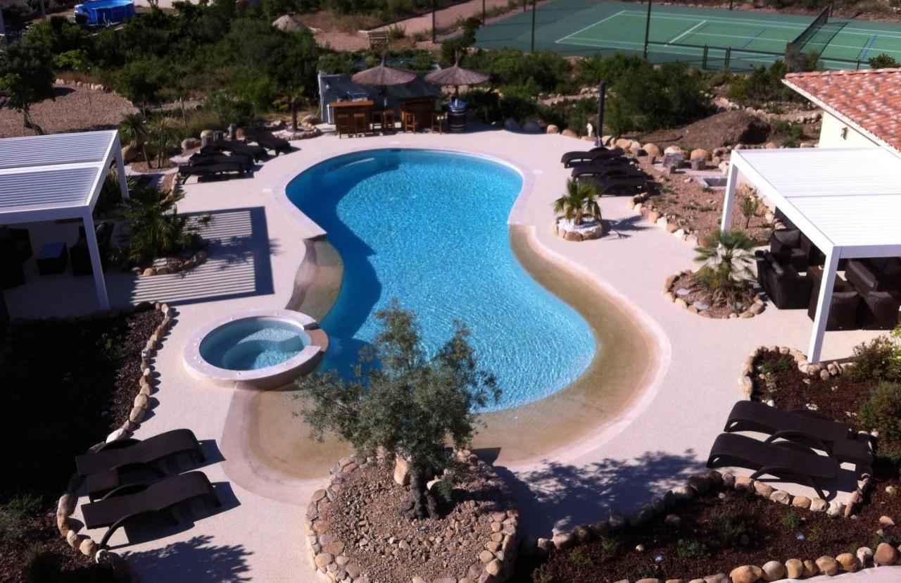 פורטו-וישיו L'Hacienda Piscine Chauffee A 28, Spa, Boulodrome Et Court De Tennis Prives, 2 Villas Independantes מראה חיצוני תמונה