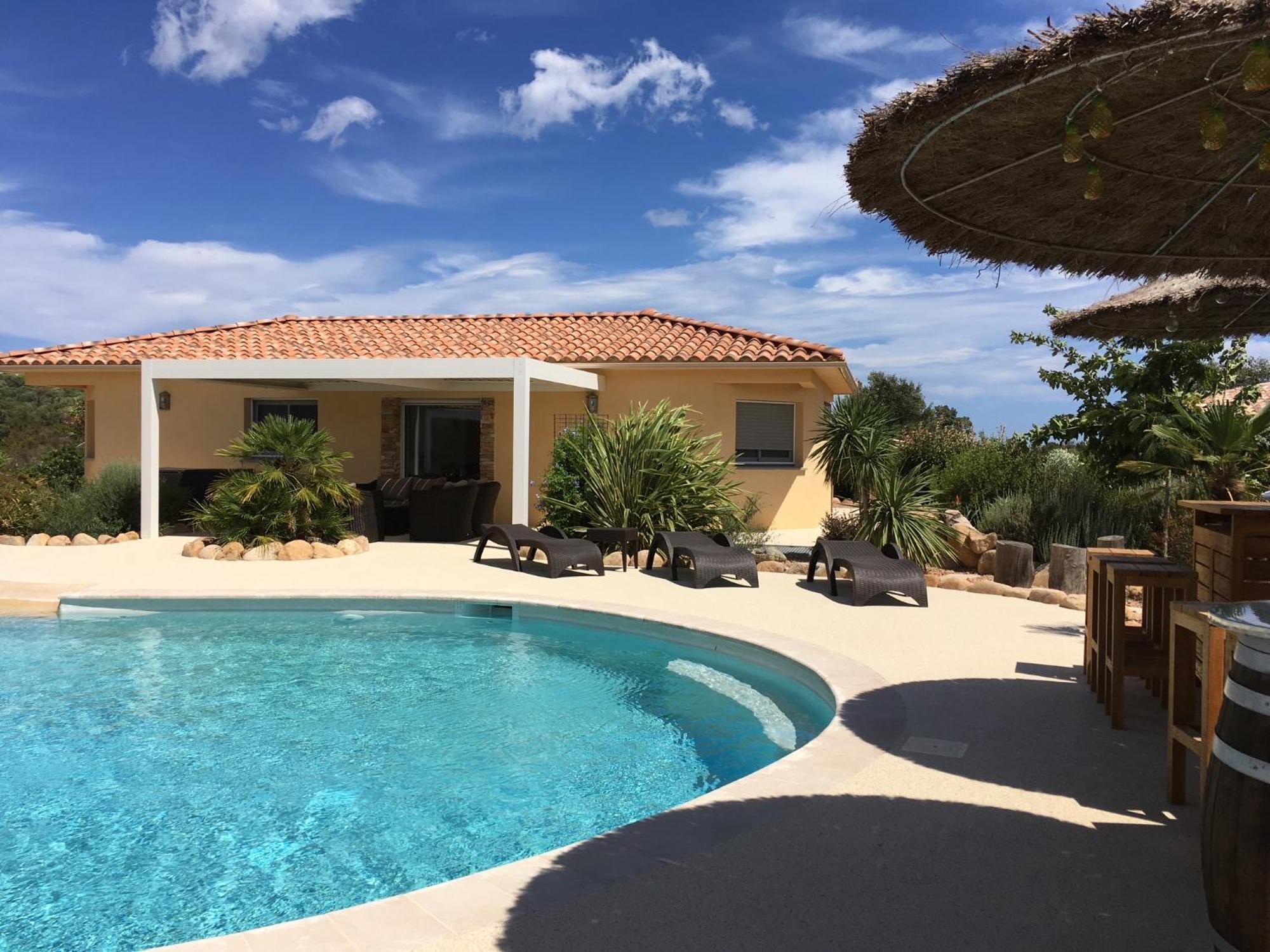 פורטו-וישיו L'Hacienda Piscine Chauffee A 28, Spa, Boulodrome Et Court De Tennis Prives, 2 Villas Independantes מראה חיצוני תמונה